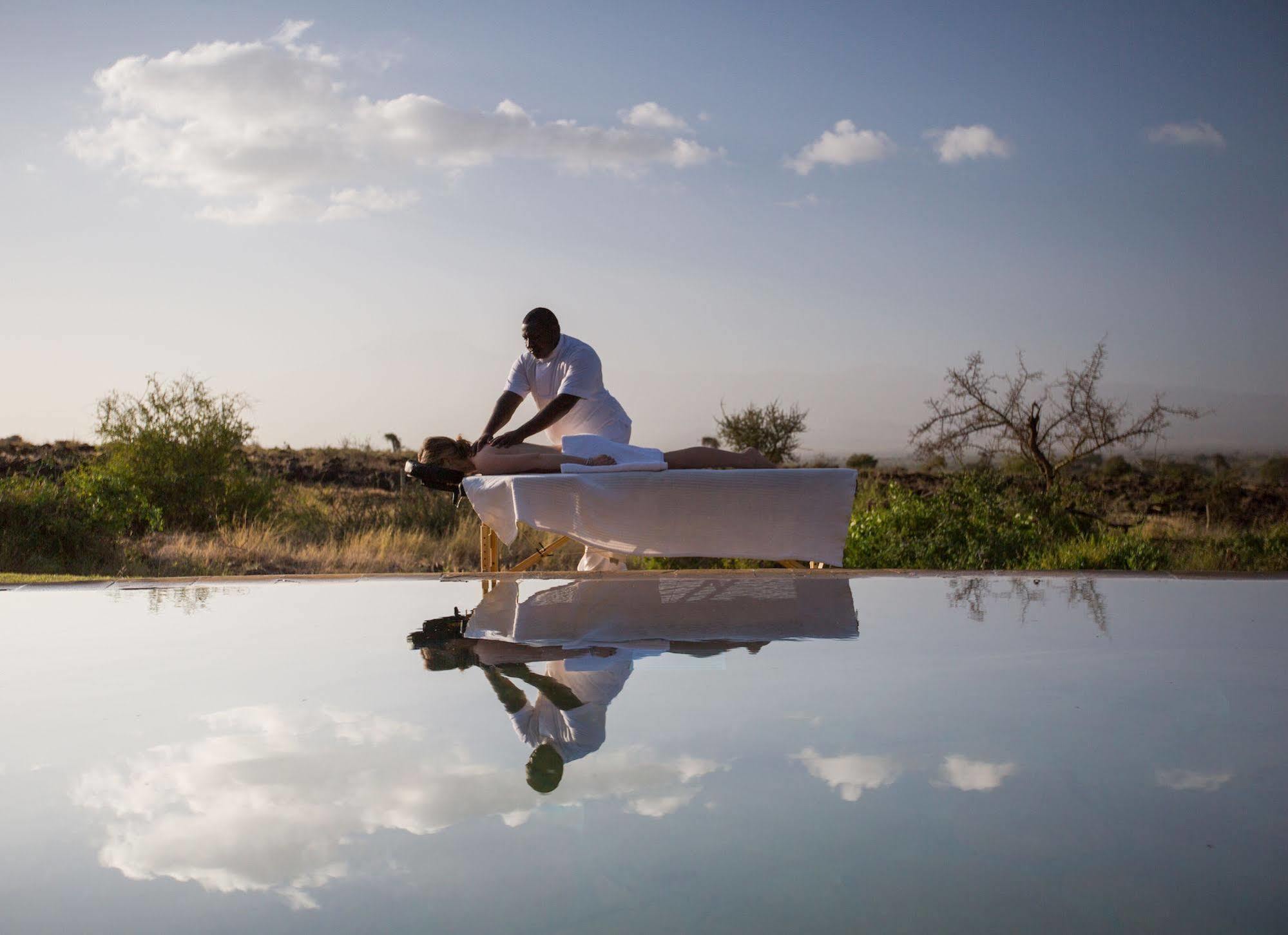 Elewana Tortilis Camp Hotell Amboseli Exteriör bild