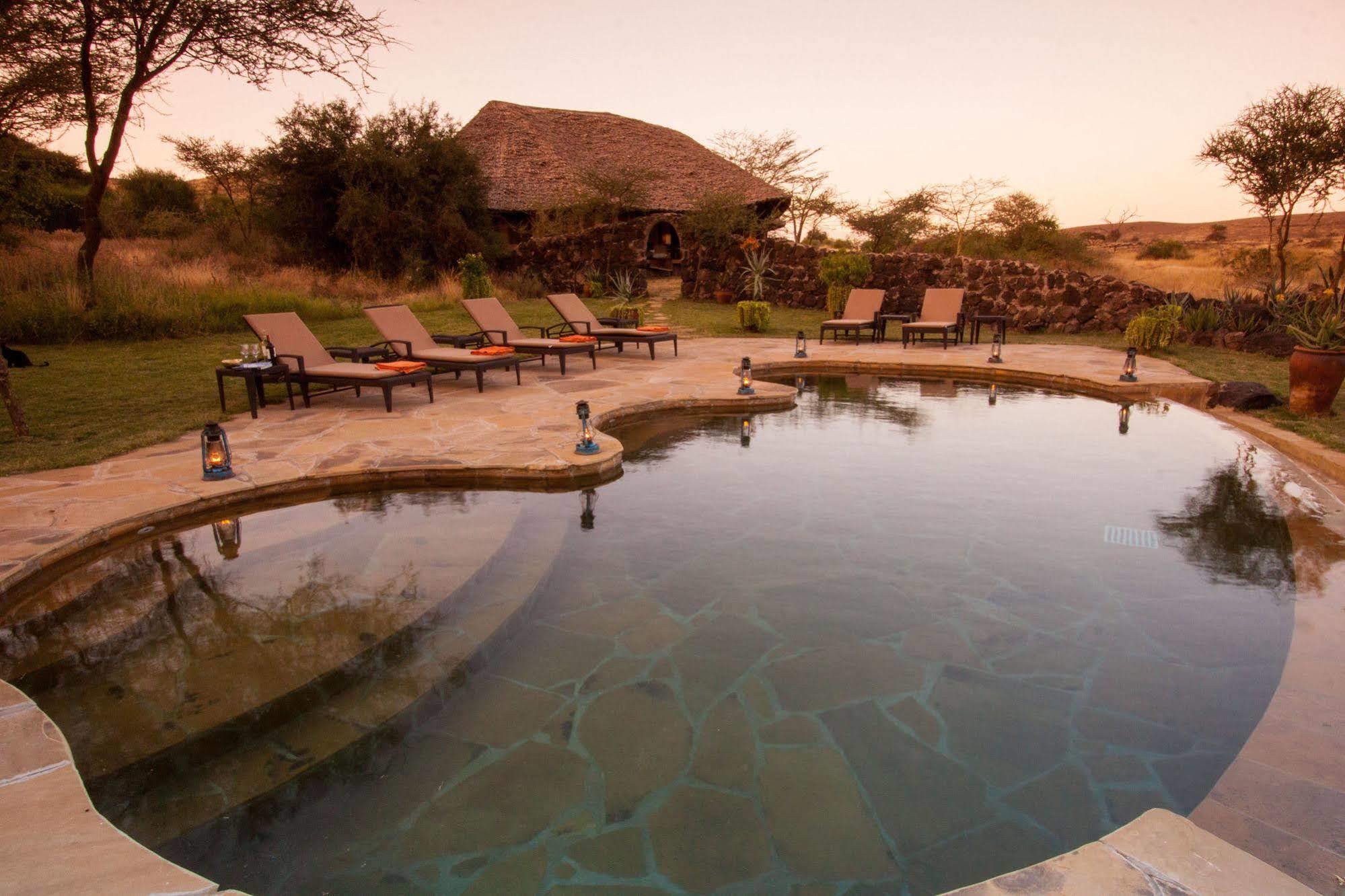 Elewana Tortilis Camp Hotell Amboseli Exteriör bild