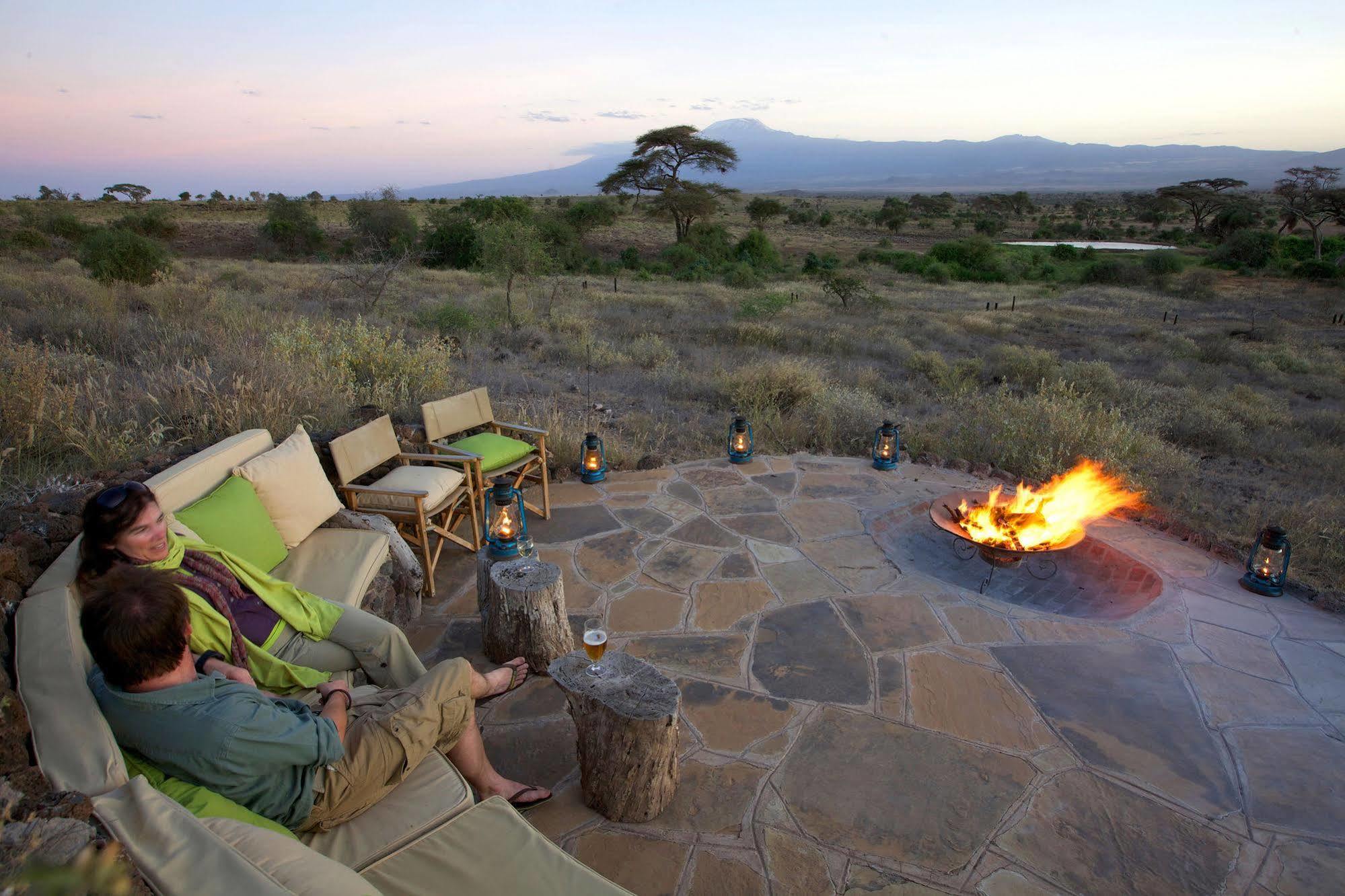 Elewana Tortilis Camp Hotell Amboseli Exteriör bild