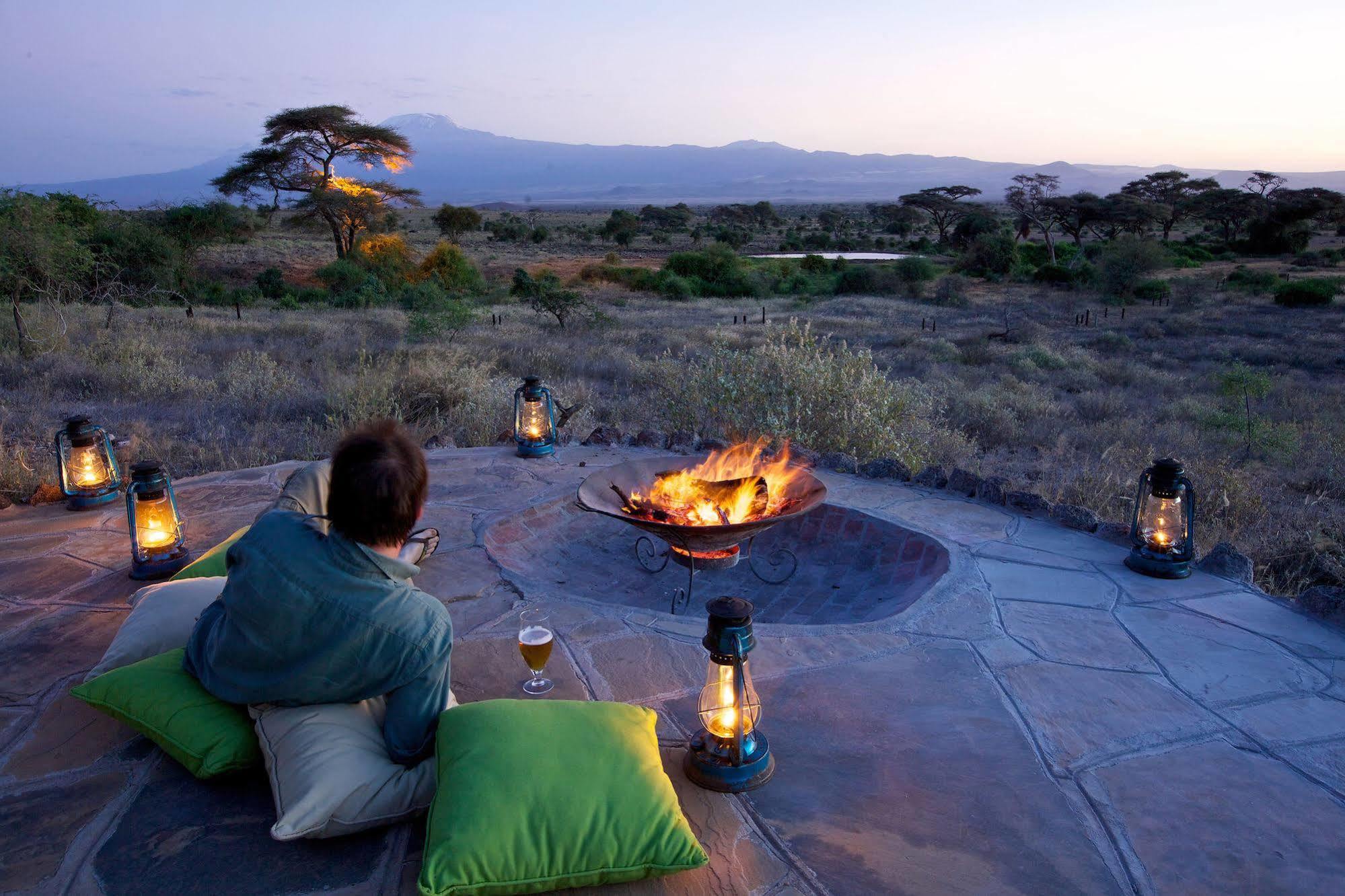 Elewana Tortilis Camp Hotell Amboseli Exteriör bild