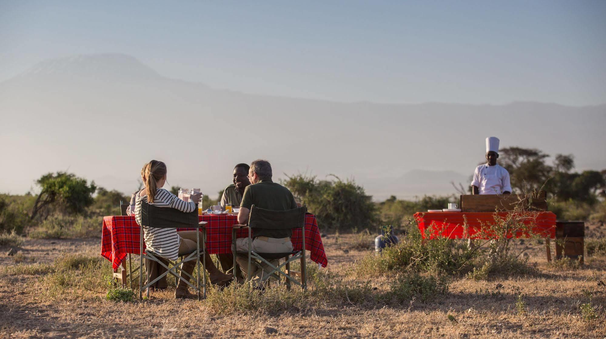 Elewana Tortilis Camp Hotell Amboseli Exteriör bild