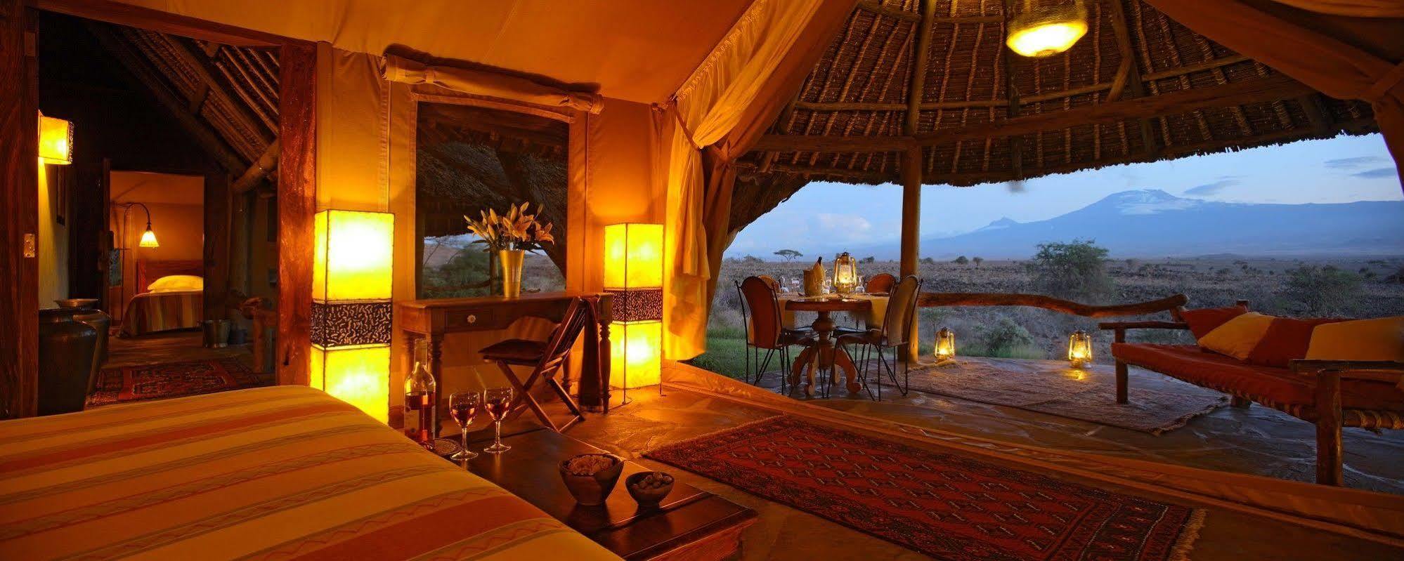 Elewana Tortilis Camp Hotell Amboseli Exteriör bild