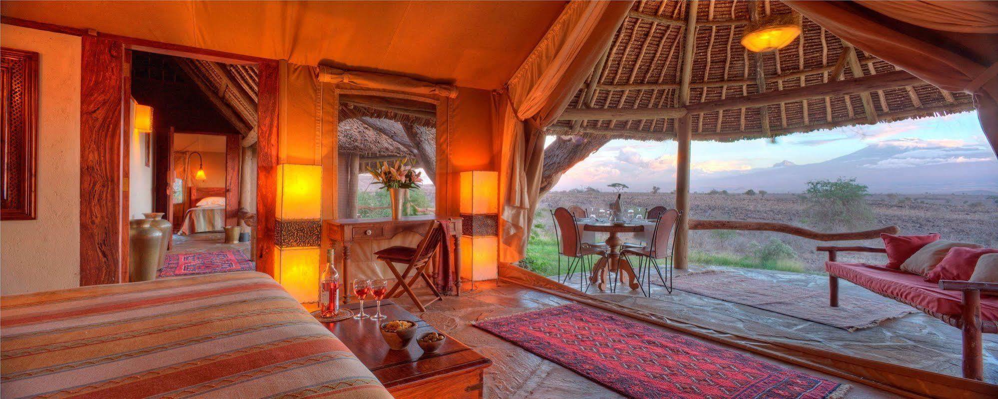 Elewana Tortilis Camp Hotell Amboseli Exteriör bild